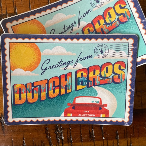 Dutch Bros Coffee Stickers - Picture 2 of 7